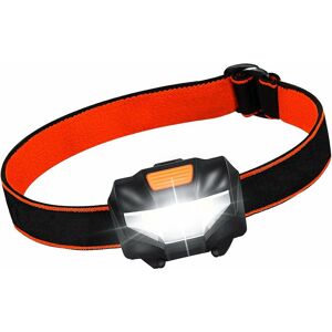 Rhafayre - Headlamp, Powerful Head Torch 3 Lighting Modes 60 Adjustable 140LM, Waterproof and Lightweight, led Torch for Fishing, Camping, Reading,