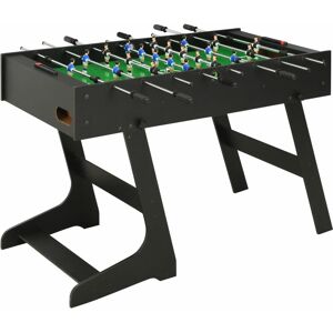 BERKFIELD HOME Royalton Folding Football Table 121x61x80 cm Black