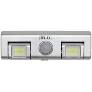 Sealey - Auto Light 1W cob led with p.i.r Sensor 3 x aa Cell