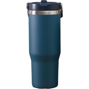 PESCE Stainless Steel Wide Mouth Bottle，for Travel, Picnic& Camping blue 900ml