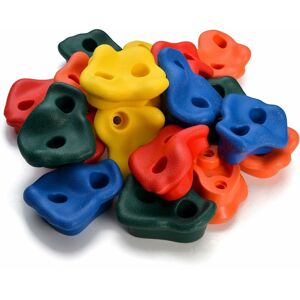 PESCE Textured Rock Climbing Holds, 20 Pieces Stones Climbing Grips Holds