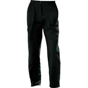 TRJ334 Size 10 Women's Black Action Trousers - Black - Regatta