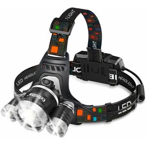 Extrastar - Ultra Bright Rechargeable Headlight led 1500 lumen 4 modes IP44