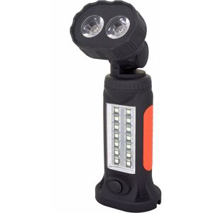 Langray - WL7284 Hands-Free cob led Torch Garage Flashlight with Adjusting Stand, Hanging Hook and Magnet Base