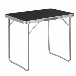 Portable Folding Table Camping Outdoor Garden Picnic Festival Fishing bbq Black - Black - Woltu