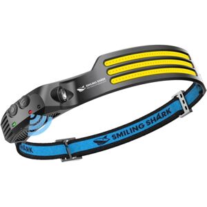 Memkey - Headlamp, 230° Wide Angle, 3 x led White Light Strips, Rechargeable Headlight with Motion Sensor, Waterproof for Camping, Hiking, led