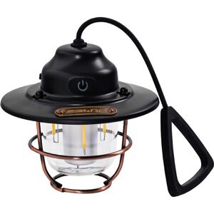 HÉLOISE LED Camping Lantern, Rechargeable Hanging Outdoor , for Camping, Hiking, Hurricane, Fishing(black)