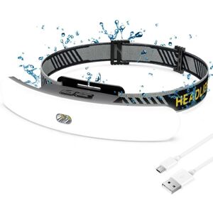Gotrays - led Headlamp usb Rechargeable led Headlamp with 6 Lighting Modes, Super Bright Waterproof Lightweight Headlamp for Jogging, Camping,
