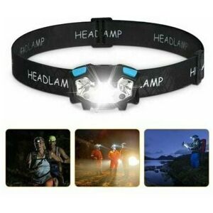 Dewdat - Longziming led Headtorch 5000 Lumens led Work Light Motion Sensor Headtorch usb Rechargeable Waterproof Work Light 5 Lighting Modes