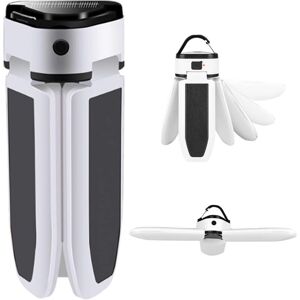 MEMKEY Portable Camping Lantern, USB Rechargeable LED Solar Light, Powerful Outdoor Lighting, Emergency Lamp, Portable Travel Gear for Hiking, Fishing,