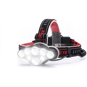 Memkey - Powerful Rechargeable Headlamp, 18000 Lumens 8 Modes led Headlamp Powerful Head Torch Hands Free Lamp for Camping IPX5 Running Headlamp for