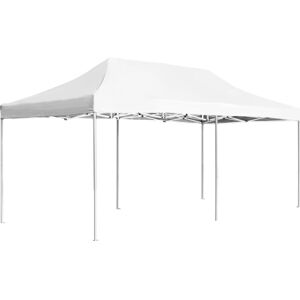 Bonnevie - Professional Folding Party Tent,Family Tent,Camping tent Aluminium 6x3 m White VSVS109400