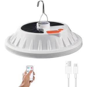 Augro 120 LED Solar Camping Lantern - Waterproof, Dimmable, Remote Augro 120 LED Solar Camping Lantern - Waterproof, Dimmable, Remote