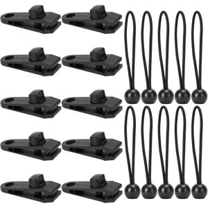 Memkey - 20pcs Tent Clips, Tarp Clips, Multifunctional Awning Clamp, Including 10 Elastic Rubber Tensioners, for Outdoor Camping, Tents, Awnings, Memkey - 20pcs Tent Clips, Tarp Clips, Multifunctional Awning Clamp, Including 10 Elastic Rubber Tensioners, for Outdoor Camping, Tents, Awnings,