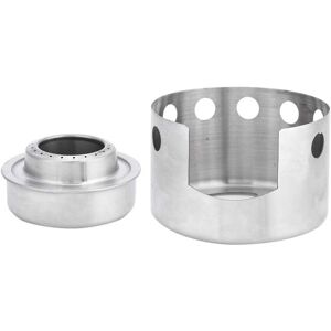 TINOR Alcohol Stove Mini Alcohol Stove, Camping Hiking Alcohol Stoves Portable Mini Stainless Steel Stove with Stand Alcohol Stove for Solid Fuel Alcohol TINOR Alcohol Stove Mini Alcohol Stove, Camping Hiking Alcohol Stoves Portable Mini Stainless Steel Stove with Stand Alcohol Stove for Solid Fuel Alcohol