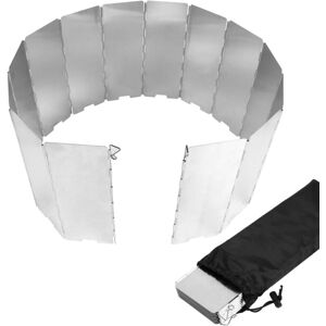 DHKLFA Aluminum Folding Wind Shield 14 Plates Aluminum Alloy Camping Windshield for Gas Stove Picnic Outdoor Camping Windshield DHKLFA Aluminum Folding Wind Shield 14 Plates Aluminum Alloy Camping Windshield for Gas Stove Picnic Outdoor Camping Windshield