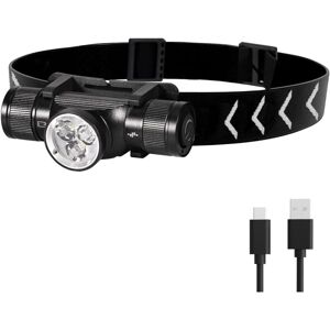 WOIYIC H330 Headlamp, 1500 Lumens Rechargeable LED Headlamp, IP66 Waterproof Head Torch, 5 Lighting Modes for Cycling, Camping, Hiking, DIY [Energy Class WOIYIC H330 Headlamp, 1500 Lumens Rechargeable LED Headlamp, IP66 Waterproof Head Torch, 5 Lighting Modes for Cycling, Camping, Hiking, DIY [Energy Class