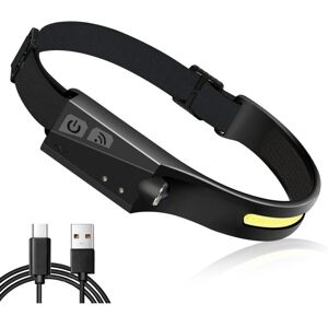 Héloise - Headlamp, 5 Mode cob xpe Waterproof Motion led usb Rechargeable Headlamp with Sensitive Sensor, Powerful Headlamp for Running, Camping, Héloise - Headlamp, 5 Mode cob xpe Waterproof Motion led usb Rechargeable Headlamp with Sensitive Sensor, Powerful Headlamp for Running, Camping,