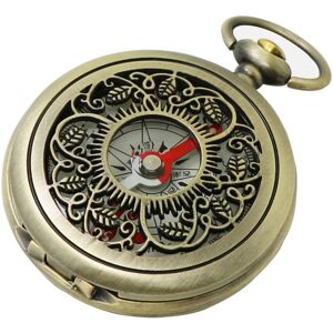 Csparkv - Hiking Compass, Shockproof & Waterproof Brass Camping Tool, Metal Pocket, Compass for Kids, Hiking, Camping, Hunting, Climbing, Military Csparkv - Hiking Compass, Shockproof & Waterproof Brass Camping Tool, Metal Pocket, Compass for Kids, Hiking, Camping, Hunting, Climbing, Military