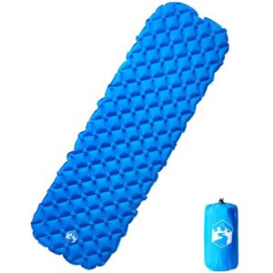 vidaXL Inflatable Camping Mattress Blue 190x58x6 cm vidaXL Inflatable Camping Mattress Blue 190x58x6 cm