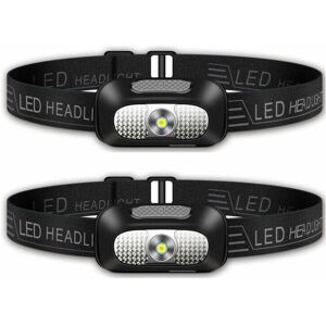 HOOPZI Led Head Torch, 2 Pack Lightweight Headlamp, usb Rechargeable Outdoor Super Bright Waterproof Headlight for Camping, Climbing, Hiking, Fishing, Night HOOPZI Led Head Torch, 2 Pack Lightweight Headlamp, usb Rechargeable Outdoor Super Bright Waterproof Headlight for Camping, Climbing, Hiking, Fishing, Night
