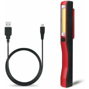 Hoopzi - led Torch Inspection Light - Rechargeable led Work Light Super Bright cob led Torch Pocket Torch Camping Light with Magnetic Clip for Home Hoopzi - led Torch Inspection Light - Rechargeable led Work Light Super Bright cob led Torch Pocket Torch Camping Light with Magnetic Clip for Home