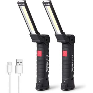 Memkey - led Work Light, led Handheld Flashlight, Rechargeable, led Workshop Lamp, Inspection Lamp, Torch, Magnetic Base, Camping, Emergency, Small, Memkey - led Work Light, led Handheld Flashlight, Rechargeable, led Workshop Lamp, Inspection Lamp, Torch, Magnetic Base, Camping, Emergency, Small,