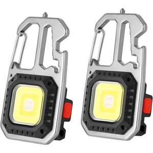 WOIYIC Mini Rechargeable LED Work Light 800 Lumens Mini Flashlight, Keychain Light, Waterproof Magnetic Inspection Light for Camping Repairs and Emergency WOIYIC Mini Rechargeable LED Work Light 800 Lumens Mini Flashlight, Keychain Light, Waterproof Magnetic Inspection Light for Camping Repairs and Emergency