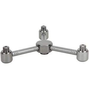 TINOR Outdoor Camping Aluminum Alloy Gas Cylinder Stove Adapter Heads Furnace Converter Connectors Accessory(three heads) TINOR Outdoor Camping Aluminum Alloy Gas Cylinder Stove Adapter Heads Furnace Converter Connectors Accessory(three heads)