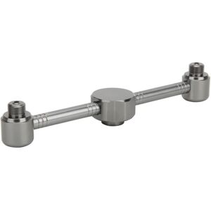 TINOR Outdoor Camping Aluminum Alloy Gas Cylinder Stove Adapter Heads Furnace Converter Connectors Accessory(two heads) TINOR Outdoor Camping Aluminum Alloy Gas Cylinder Stove Adapter Heads Furnace Converter Connectors Accessory(two heads)