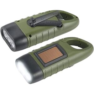 BEIJIYI Pack Solar LED Flashlights, Hand Crank Flashlights, Solar Rechargeable LED Emergency Torch for Outdoor Hiking Gifts, Emergency Gear (Army Green) BEIJIYI Pack Solar LED Flashlights, Hand Crank Flashlights, Solar Rechargeable LED Emergency Torch for Outdoor Hiking Gifts, Emergency Gear (Army Green)