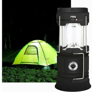Hoopzi - Portable lantern Solar/USB Rechargeable led Lantern, zvo Powerful Camping Lamp, 2 Modes Portable Garden Lantern, 360° Torch Hanging Lighting Hoopzi - Portable lantern Solar/USB Rechargeable led Lantern, zvo Powerful Camping Lamp, 2 Modes Portable Garden Lantern, 360° Torch Hanging Lighting