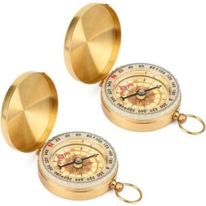 Ymyny - Portable Outdoor Brass Compass, Waterproof Classic Pocket Compass, Folding Walking Compass with Luminous Numbers for Camping, Hiking, Hunting Ymyny - Portable Outdoor Brass Compass, Waterproof Classic Pocket Compass, Folding Walking Compass with Luminous Numbers for Camping, Hiking, Hunting