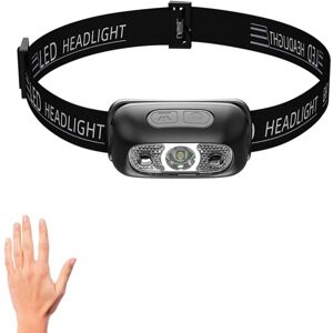 IKODM Powerful LED Headlamp with Motion Sensor, IPX6 Waterproof, 4 Lighting Modes, USB Rechargeable Professional Headlamp, Headlamp Accessory for Fishing, IKODM Powerful LED Headlamp with Motion Sensor, IPX6 Waterproof, 4 Lighting Modes, USB Rechargeable Professional Headlamp, Headlamp Accessory for Fishing,