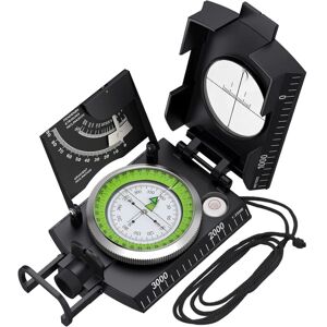Csparkv - Professional Waterproof Military Compass with Clinometer Carrying Case for Camping Hiking Camping Backpacking Outdoor Activities Csparkv - Professional Waterproof Military Compass with Clinometer Carrying Case for Camping Hiking Camping Backpacking Outdoor Activities