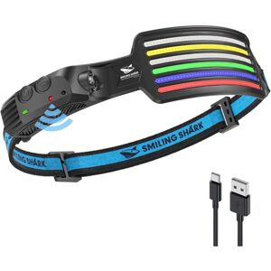 Rechargeable Headlamp, 230°Wide Angle Light The Brightest LED Head Lamp with Motion Sensor Waterproof Headlight for Camping Hiking Outdoor, Rechargeable Headlamp, 230°Wide Angle Light The Brightest LED Head Lamp with Motion Sensor Waterproof Headlight for Camping Hiking Outdoor,