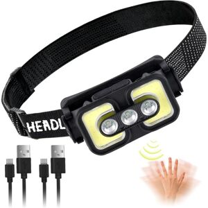 Héloise - Rechargeable Headlamp, 3 led 350 Lumens IPX5 Headlamp with 6 Lighting Modes 1200mah Ultra Powerful Led Headlamp, Headlamp for Fishing, Héloise - Rechargeable Headlamp, 3 led 350 Lumens IPX5 Headlamp with 6 Lighting Modes 1200mah Ultra Powerful Led Headlamp, Headlamp for Fishing,