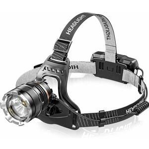 Dewdat - Rechargeable led Headlamp, Super Bright 50000 Lumens 6 led Modes, Sensor and Red Light, usb Rechargeable 5200 mAh, IPX6 Waterproof Dewdat - Rechargeable led Headlamp, Super Bright 50000 Lumens 6 led Modes, Sensor and Red Light, usb Rechargeable 5200 mAh, IPX6 Waterproof