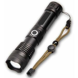 HOOPZI Rechargeable led Torch Light XHP50.2, 5000 High Lumens Handheld Flashlight Tactical Super Bright Torches 5 Modes Waterproof Zoomable Power Display, HOOPZI Rechargeable led Torch Light XHP50.2, 5000 High Lumens Handheld Flashlight Tactical Super Bright Torches 5 Modes Waterproof Zoomable Power Display,