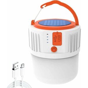 YMYNY Solar Rechargeable Camping Light, Portable LED Camping Light and Lamp with Hook and 5 Lamp Modes, USB Charging Port and Solar Tent Light IP42 YMYNY Solar Rechargeable Camping Light, Portable LED Camping Light and Lamp with Hook and 5 Lamp Modes, USB Charging Port and Solar Tent Light IP42