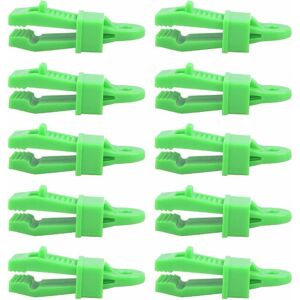 Hoopzi - Tent Clips Tarp Clips Tent Clamp with Grommet Clips Attachment for Tent Tarp Outdoor Camping (green) Hoopzi - Tent Clips Tarp Clips Tent Clamp with Grommet Clips Attachment for Tent Tarp Outdoor Camping (green)