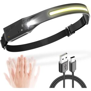 Longziming - usb Rechargeable Headlamp, Ultra Powerful led Headlamp with 5 Light Modes Motion Sensor Headlamp Torch Lightweight Waterproof for diy Longziming - usb Rechargeable Headlamp, Ultra Powerful led Headlamp with 5 Light Modes Motion Sensor Headlamp Torch Lightweight Waterproof for diy