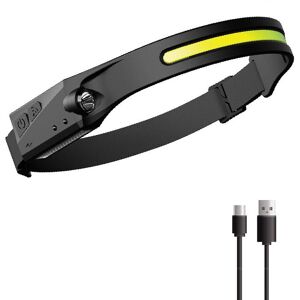 CSPARKV USB Rechargeable Waterproof Headlamp, COB+XPE Induction Headlamp 5 Modes Super Bright, Very Suitable for Fishing, Camping, Repairing, Cycling, Running CSPARKV USB Rechargeable Waterproof Headlamp, COB+XPE Induction Headlamp 5 Modes Super Bright, Very Suitable for Fishing, Camping, Repairing, Cycling, Running
