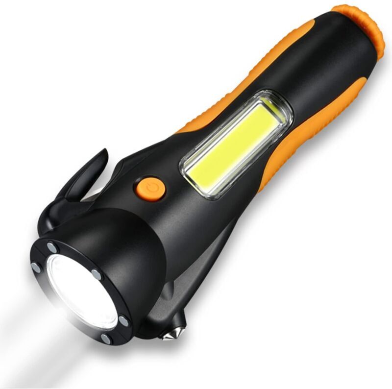 MEMKEY Ultra Bright led Flashlight, 6 in 1 Mini Flashlight for Camping, Hiking, Walking, Outdoor, Emergencies