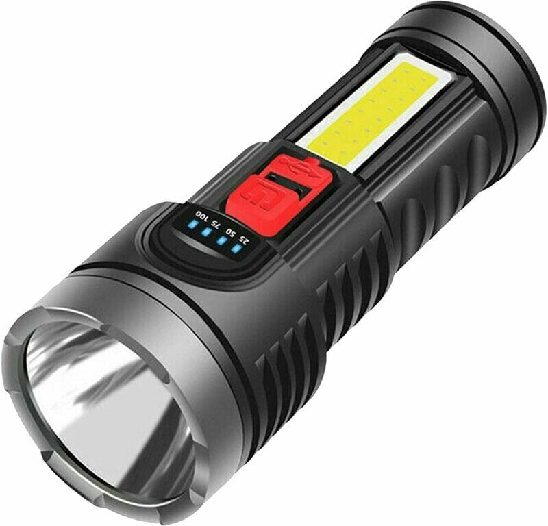 HOOPZI Led Torch, Super Bright 6000 Lumens Torch usb Rechargeable Handheld Torch Waterproof Torch Outdoor Camping Light