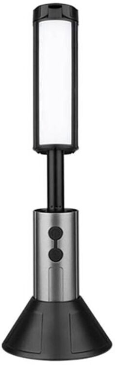 TLILY Multifunction led Outdoor Camping Lantern, Cmping Light/Flashlight 2-in-1, Fretable Light Pole, Suitable for