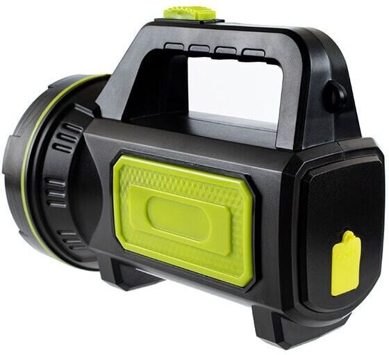 MUMU Super Powerful 800 Lumens usb Rechargeable led Flashlight 3500mAh with Side Light Powerful Waterproof Torch Suitable for Emergency, Hunting, Hiking,