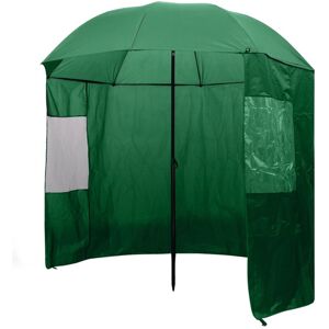 Fishing Umbrella Green 240x210 cm Vidaxl Green