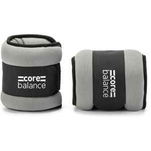 CORE BALANCE Ankle & Wrist Weights - 1kg (Grey) - Grey