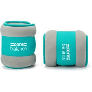 CORE BALANCE Ankle & Wrist Weights - 1kg (Teal) - Teal